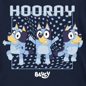 Bluey Hooray Graphic T-Shirt